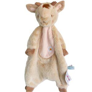 New w/Tag Douglas Baby Sshlumpies Tan Goat  Security Blanket Lovey